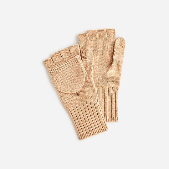 Ribbed-knit glittens | J. Crew US
