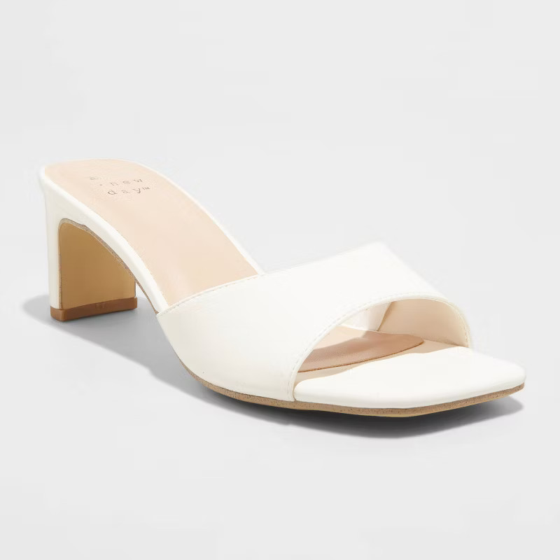 Women's Lindie Mule Heels - A New Day™ | Target