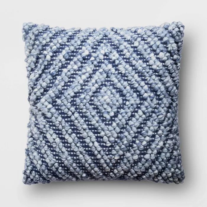 Square Chunky Diamond Patterned Throw Pillow​ - Project 62™ | Target
