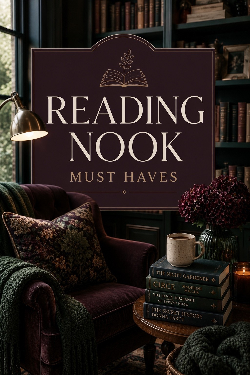 Cozy book nook must haves!

#LTKHome #LTKstorytime #LTKmorningroutine