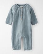 Organic Cotton Gauze Jumpsuit | Carter's