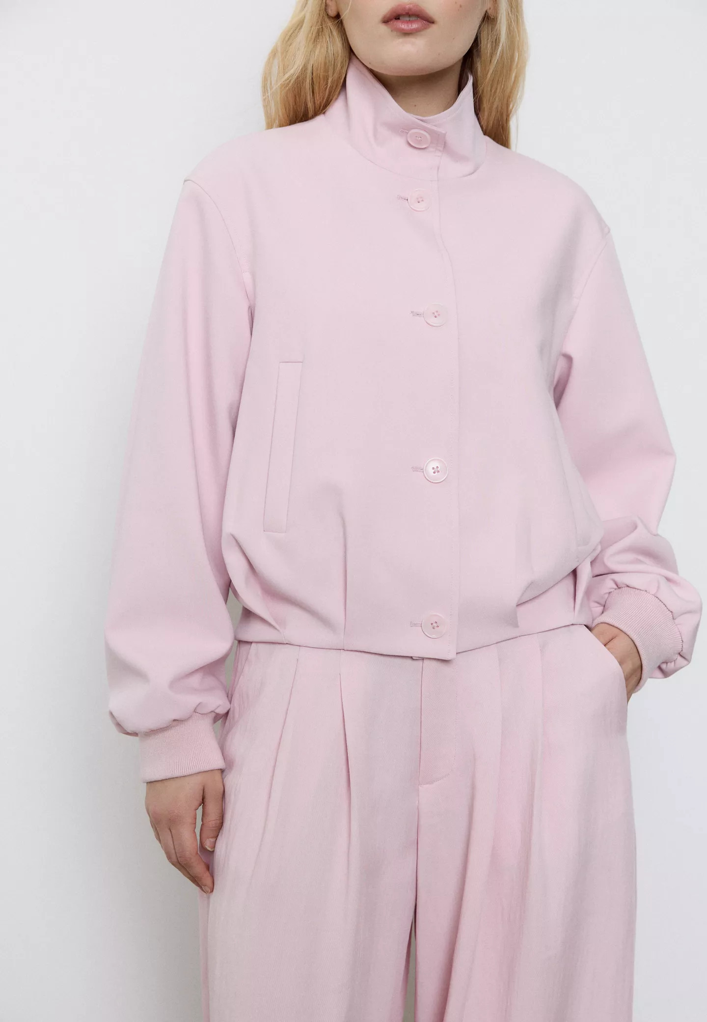 Puff high neck jacket - Women's Stradimarket | Stradivarius United Kingdom | Stradivarius (UK)