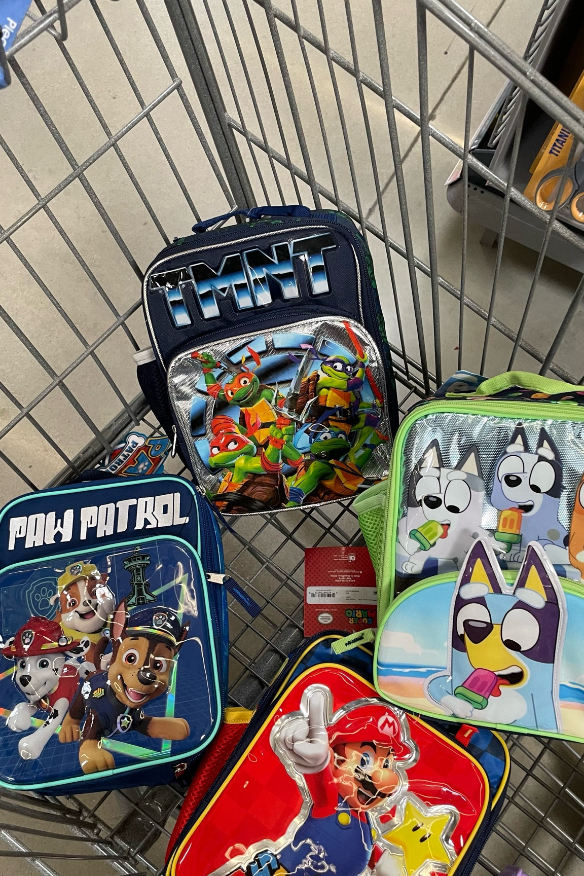 Boys character upright lunch bags #backtoschool #walmartfinds 

#LTKKids #LTKBacktoSchool
