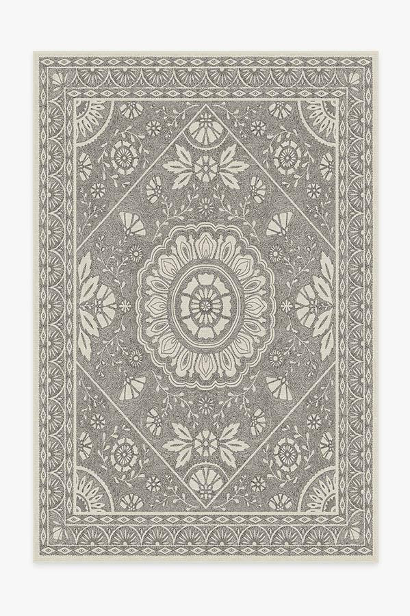 Almana Black & White Rug | Ruggable US | Ruggable