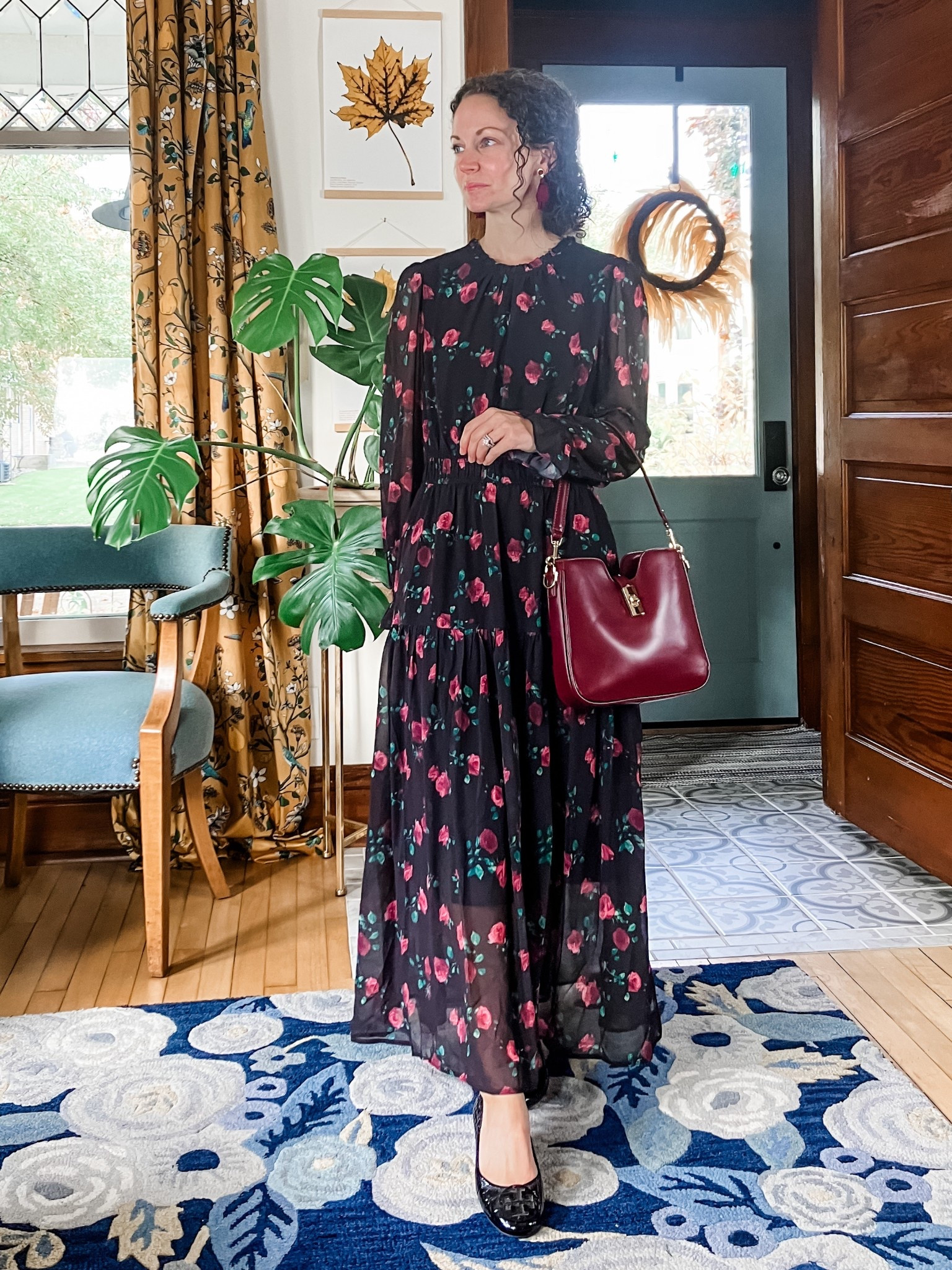 Pretty fall dress!
Petite outfit. Modest dress. Fall family photo dress  

#LTKFindsUnder50 #LTKPetite #LTKOver40