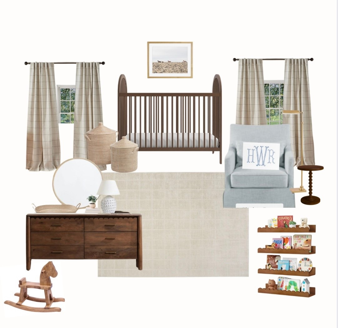 Baby Boy Nursery Inspo! 🩵

#LTKHome #LTKBaby #LTKBump