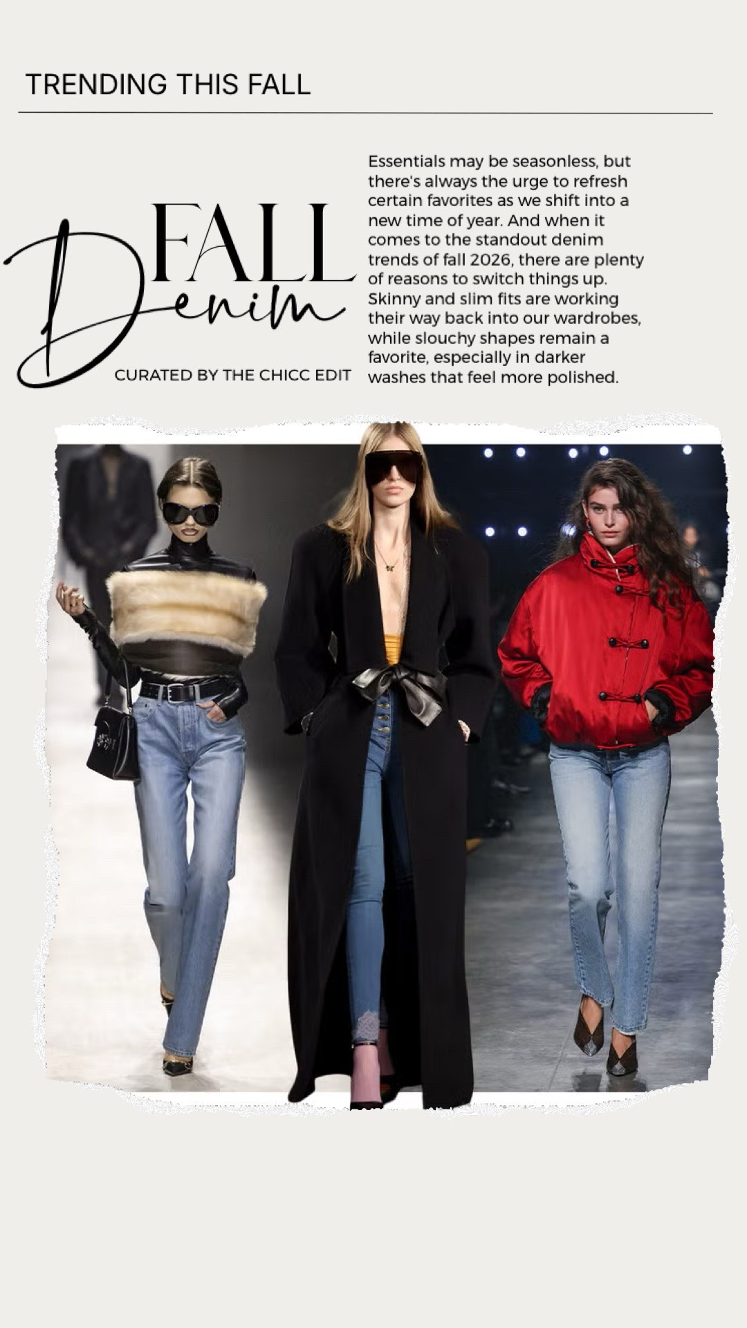 Trending denim 🍂

#jeans #denim #skinnyjeans #baggyjeans #bluejeans

#LTKootd #LTKgrwm #LTKOver40