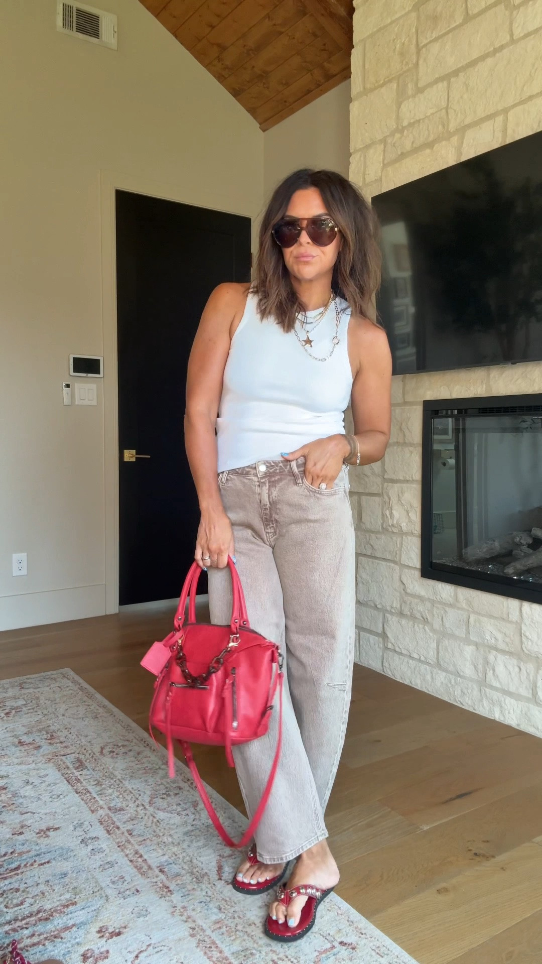 Effortless pre-fall outfit 
The jeans are Vici, but linked to a of similar options!

#LTKgrwm #LTKOver40 #LTKMidsize

#LTKOver40 #LTKMidsize #LTKmomlife