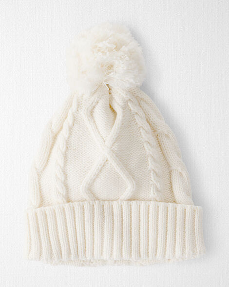 Baby Organic Cotton Cable Knit Hat | Carter's Inc