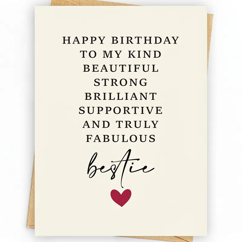 Funny Happy Birthday Card Best Friends Birthday Gifts Best - Temu | Temu Affiliate Program