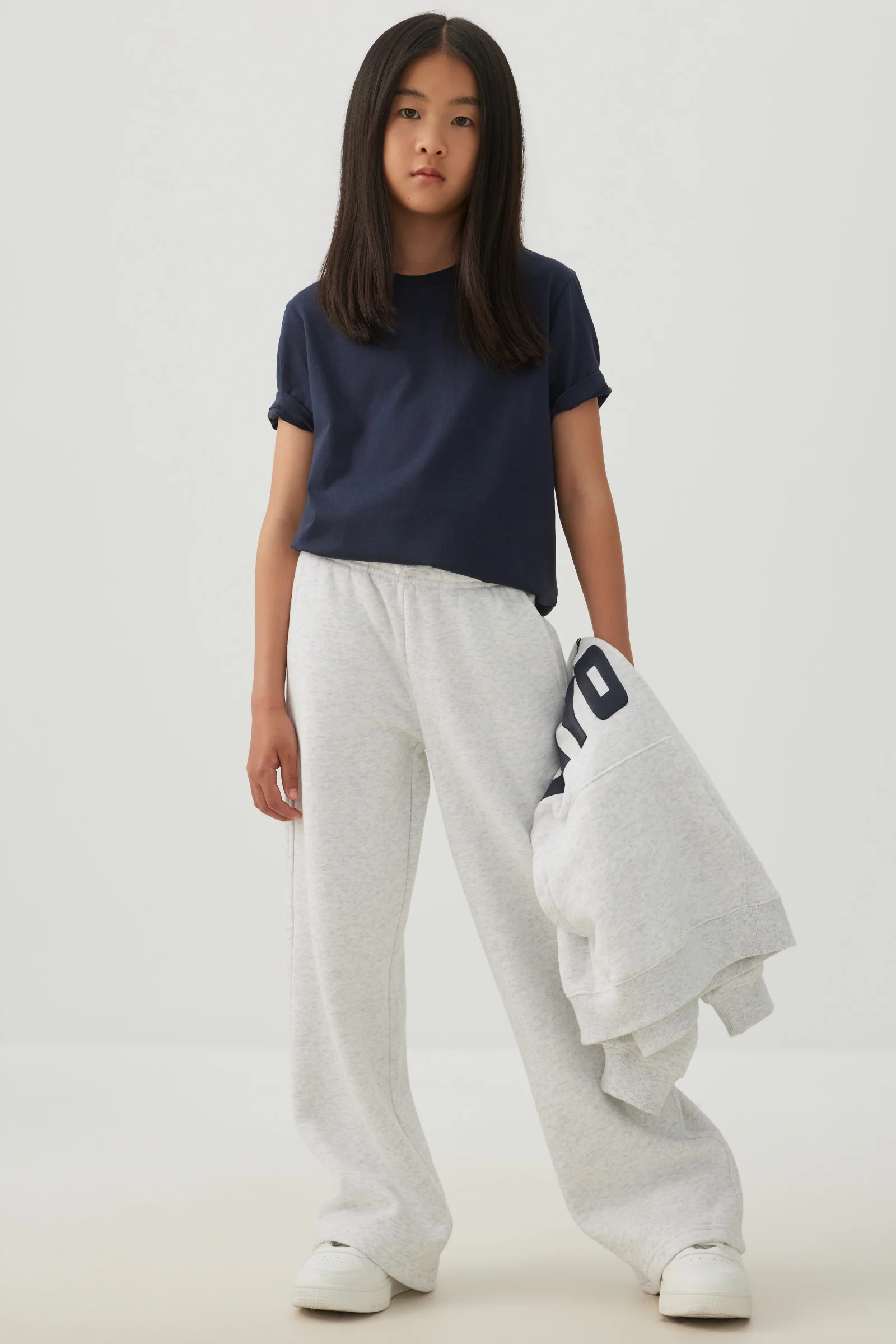 Cotton T-Shirt Dark Blue | Ardene Canada | Ardene US