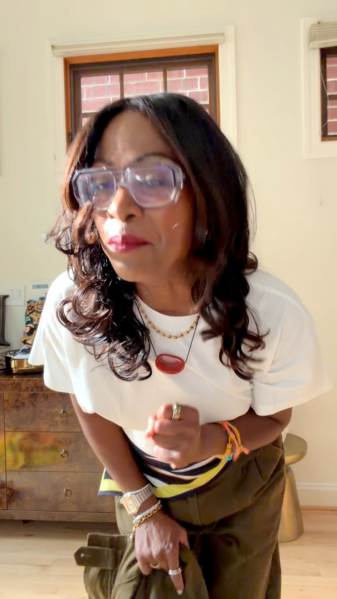 I’m apologizing now because the drop was last Wednesday!!!  Still available online though!

This set is by Old Navy x Christopher Jhon Rogers.  I’m wearing a size small I jacket and size 4 in the pants.

#LTKootd #LTKOver40