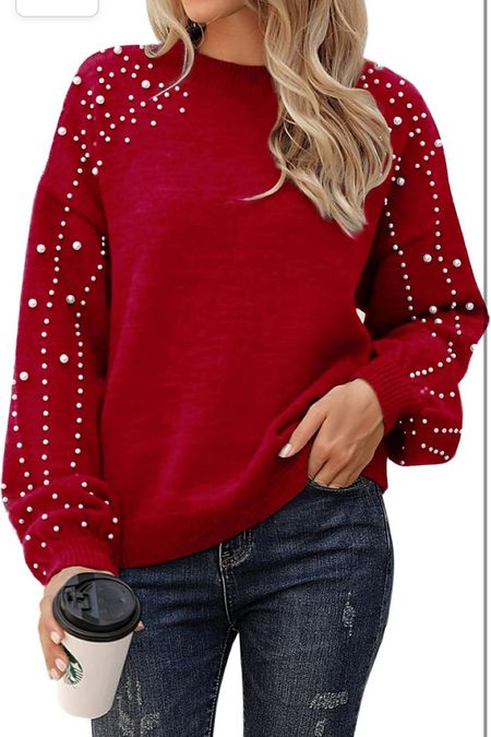 Christmas sweater! Amazon Christmas sweater! Holiday outfit idea!! 

#LTKSeasonal #LTKHoliday #LTKHolidaySale