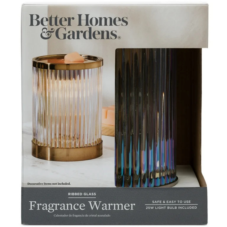 Better Homes & Gardens Full Size Wax Warmer, Ribbed Glass - Walmart.com | Walmart (US)