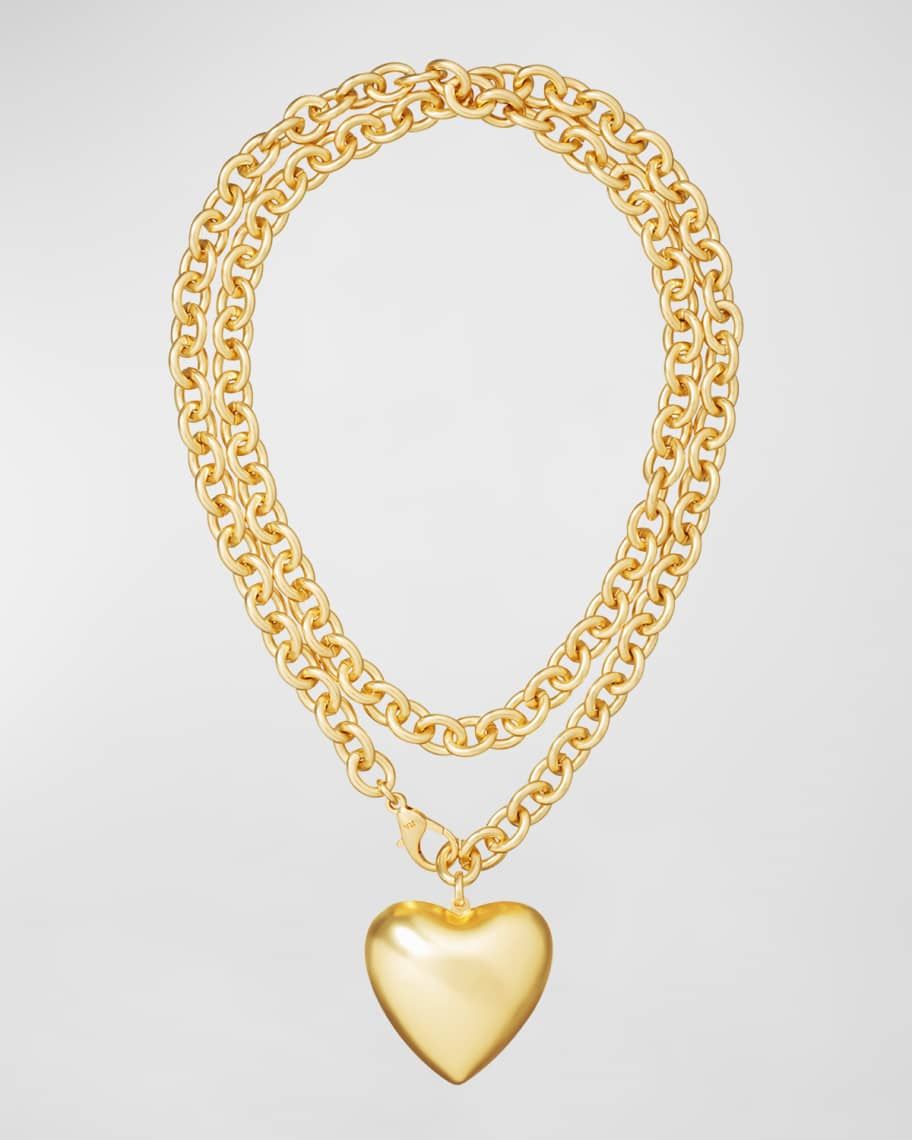 Roxanne Assoulin Heart and Soul Long Pendant Necklace | Neiman Marcus