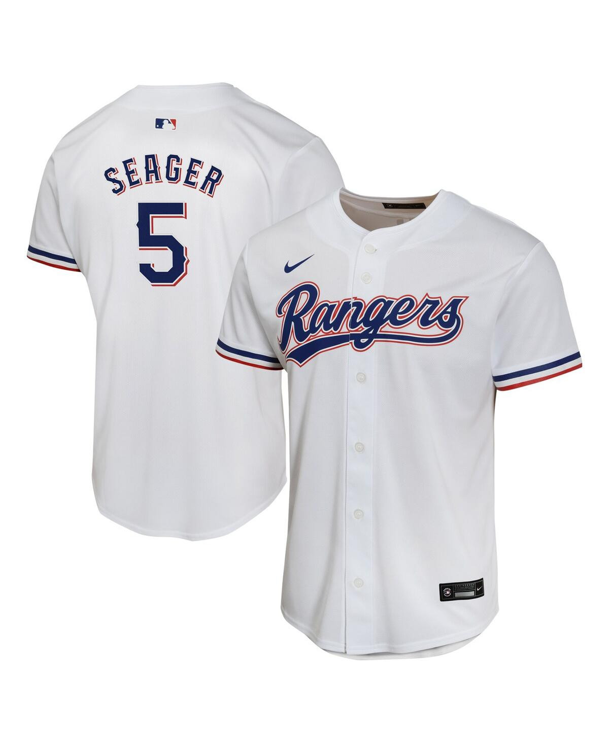 Nike Big Boys and Girls Corey Seager White Texas Rangers Home Game Player Jersey - White | Macy's