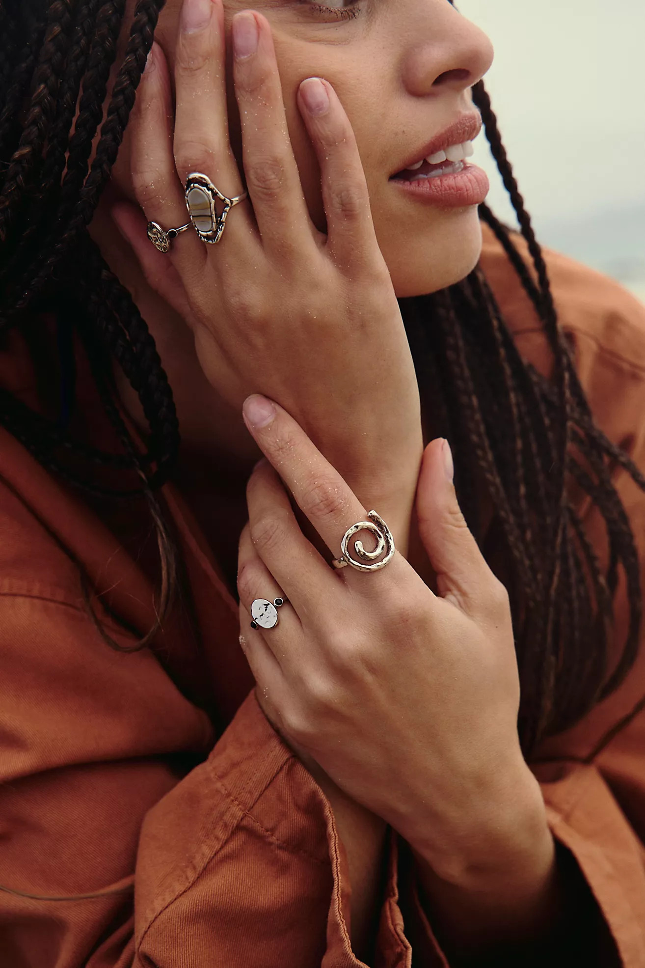 90s Swirl Ring | Free People (Global - UK&FR Excluded)