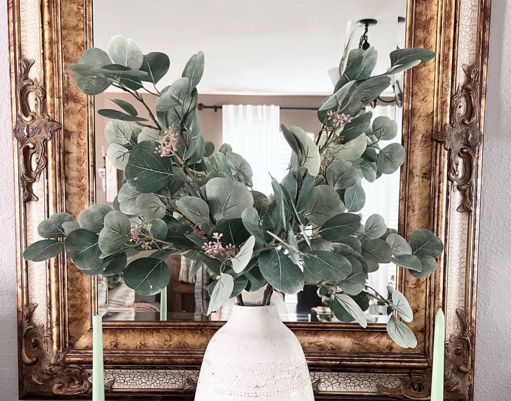 Eucalyptus looks beautiful in faux too. These are perfect by themselves or as a filler

#LTKhome