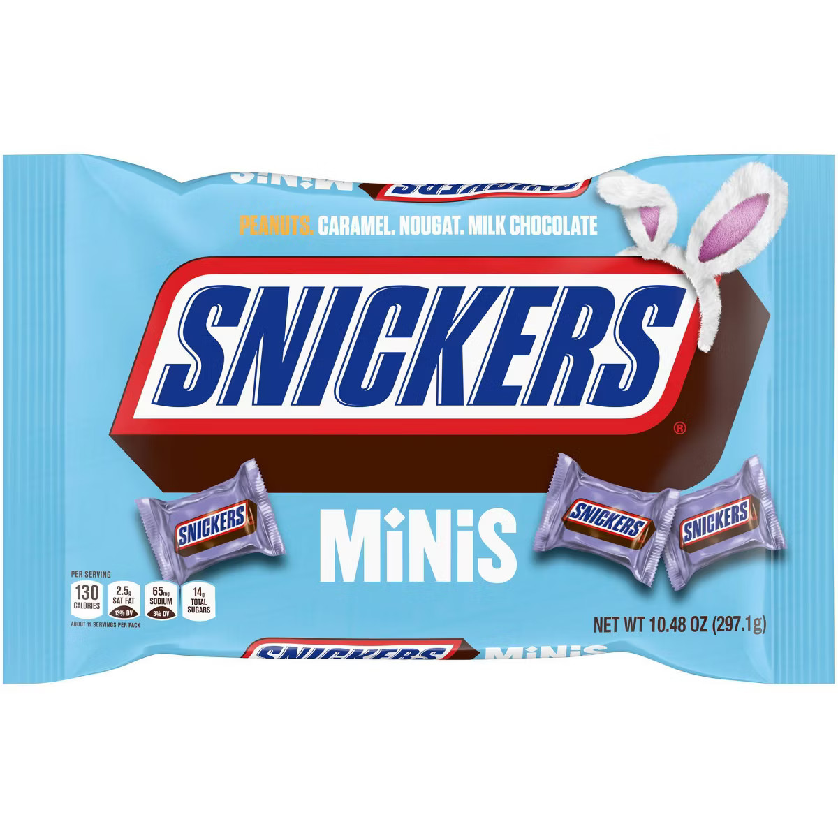 Snickers Easter Chocolate Minis Candy Bars - 10.48oz | Target