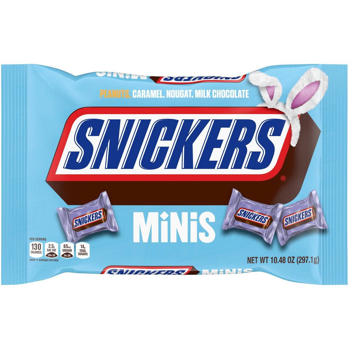 Snickers Easter Chocolate Minis Candy - 10.48oz | Target