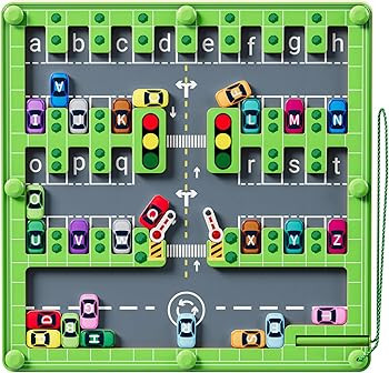 Magnetic Alphabet Maze,Montessori Toys,Wooden Toddler Toys for Ages 2-4,Sensory Travel Toys Fine ... | Amazon (US)