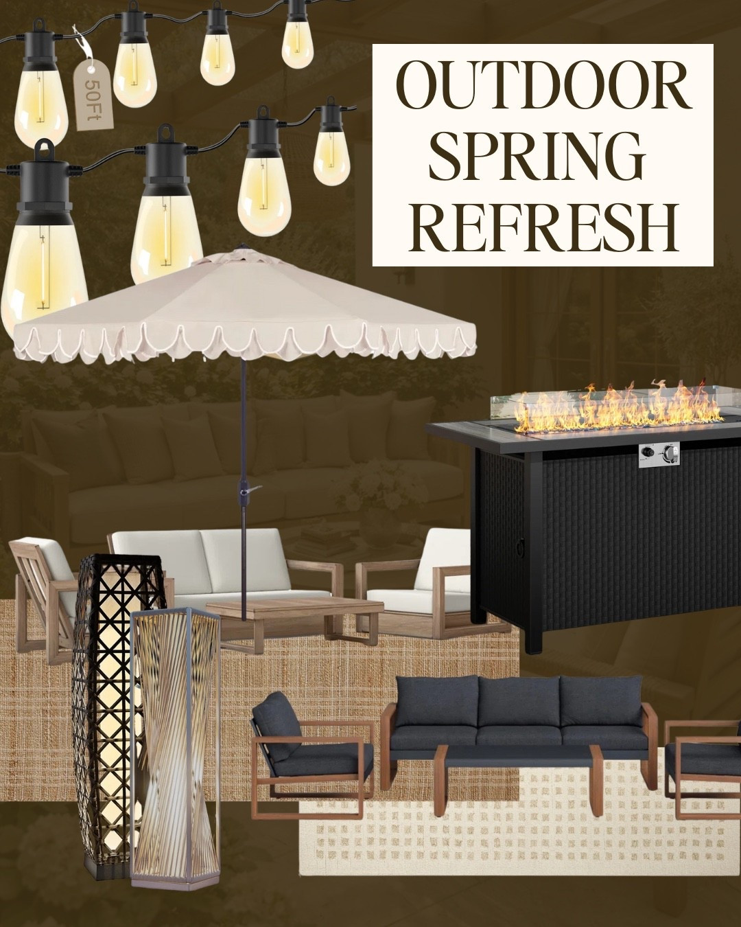 Outdoor furniture I love!