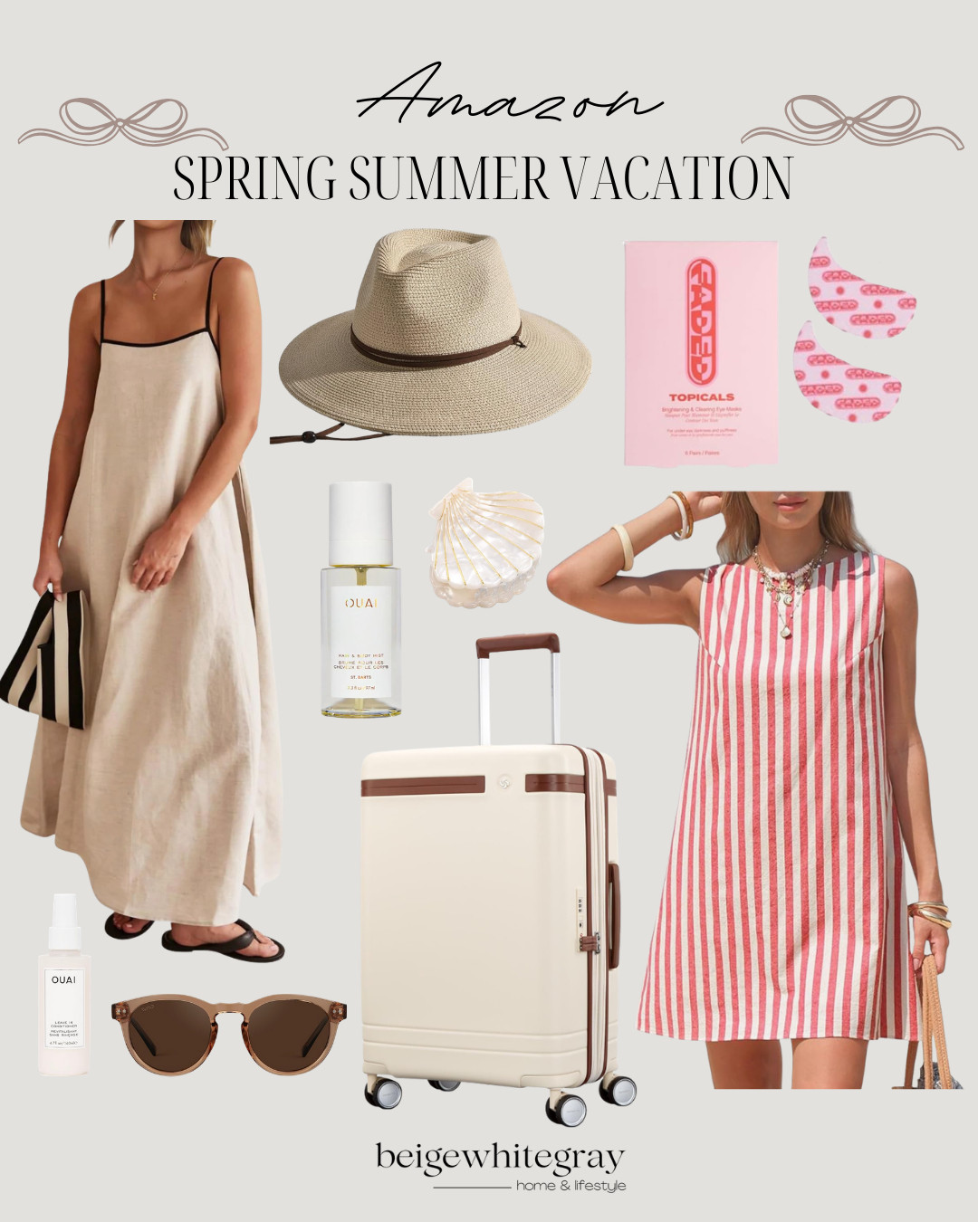 Spring Summer Vacation 

 #LTKgrwm #LTKootd #LTKTravel