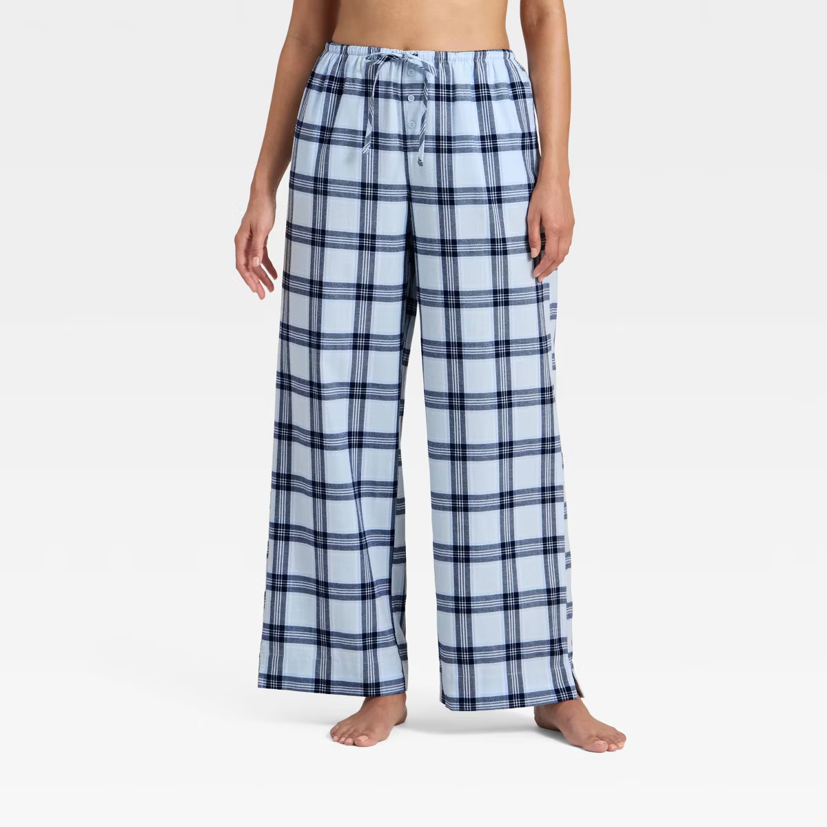 Women's Flannel Wide Leg Pajama Pants - Wild Fable™ | Target
