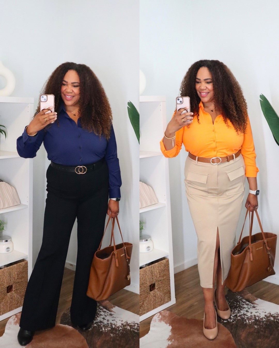 Work style outfits worn lately.
Sizing
Shirts 👔- Size xl
Skirt - Size xl
Pants - 1x

#LTKOver40 #LTKMidsize #LTKWorkwear