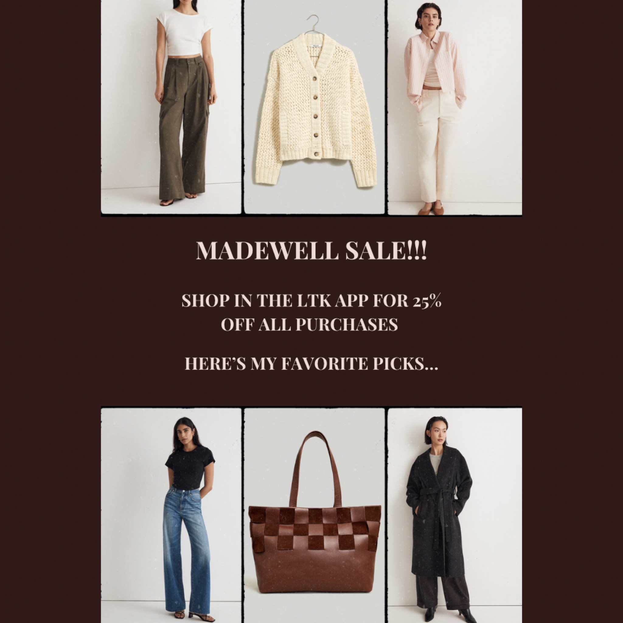is on!! Get 25% off with Madewell by doing some in-app shopping 🛍️ I’ve been loving Madewell’s casual cool yet luxe vibes lately, both for clients and myself. Here’s my must-haves… 

#LTKSale #LTKsalealert #LTKSale #LTKstyletip