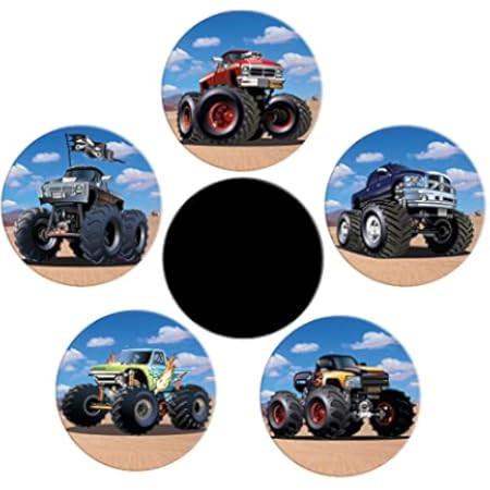 Potty Training Seat Magic Sticker |Monster Truck toddler Potty Training Toilet Color Changing Sticke | Amazon (US)