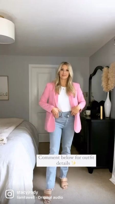 Grab something colorful to brighten your mood this winter! I love this blazer because it pops with black, white or denim. Tts or size down if in between. Pink with jeans is a classic for me 

#LTKFind #LTKstyletip #LTKunder100