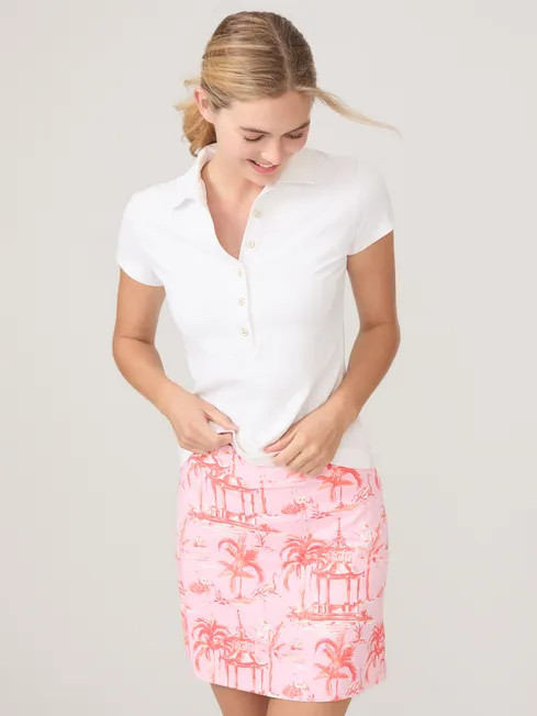 Roe Skort in Parisian Pergola | J.McLaughlin