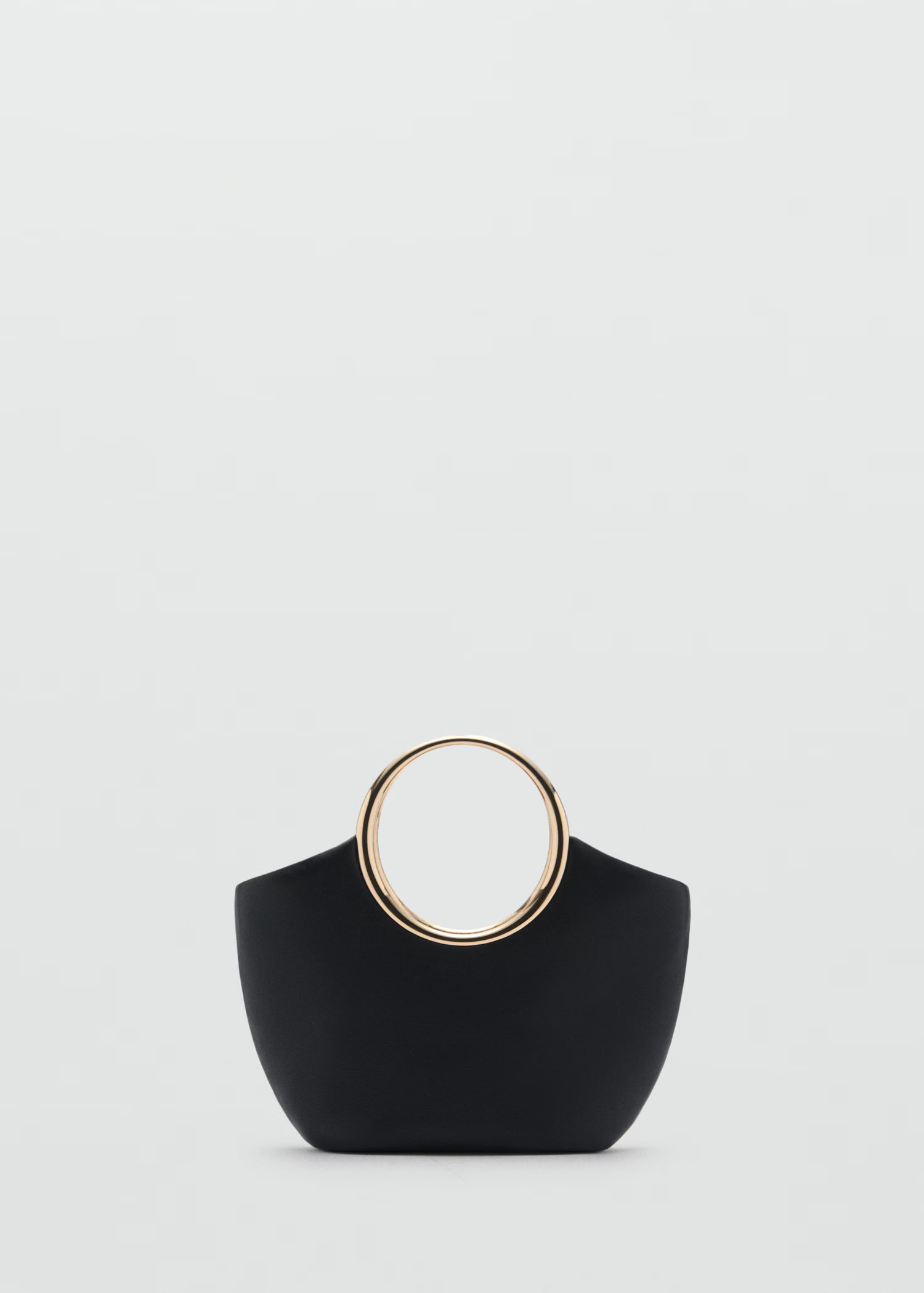 Handbag with metallic details - Women | MANGO United Kingdom | MANGO (UK)