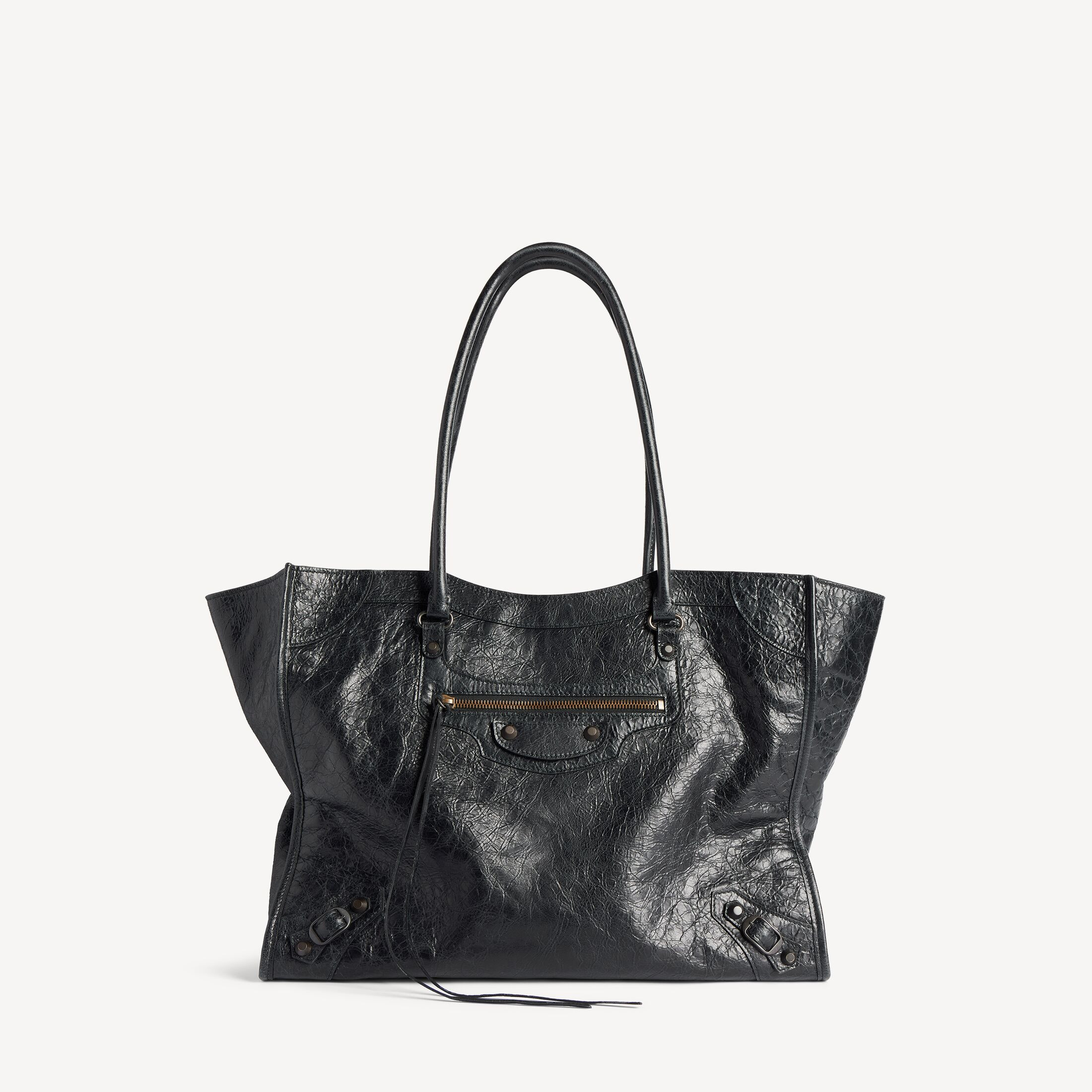 Balenciaga Le City Tote Bag Medium - Black - Women's | Balenciaga