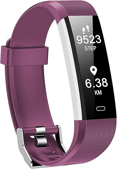 Kummel Fitness Tracker with Heart Rate Monitor, Waterproof Activity Tracker with Pedometer & Slee... | Amazon (US)