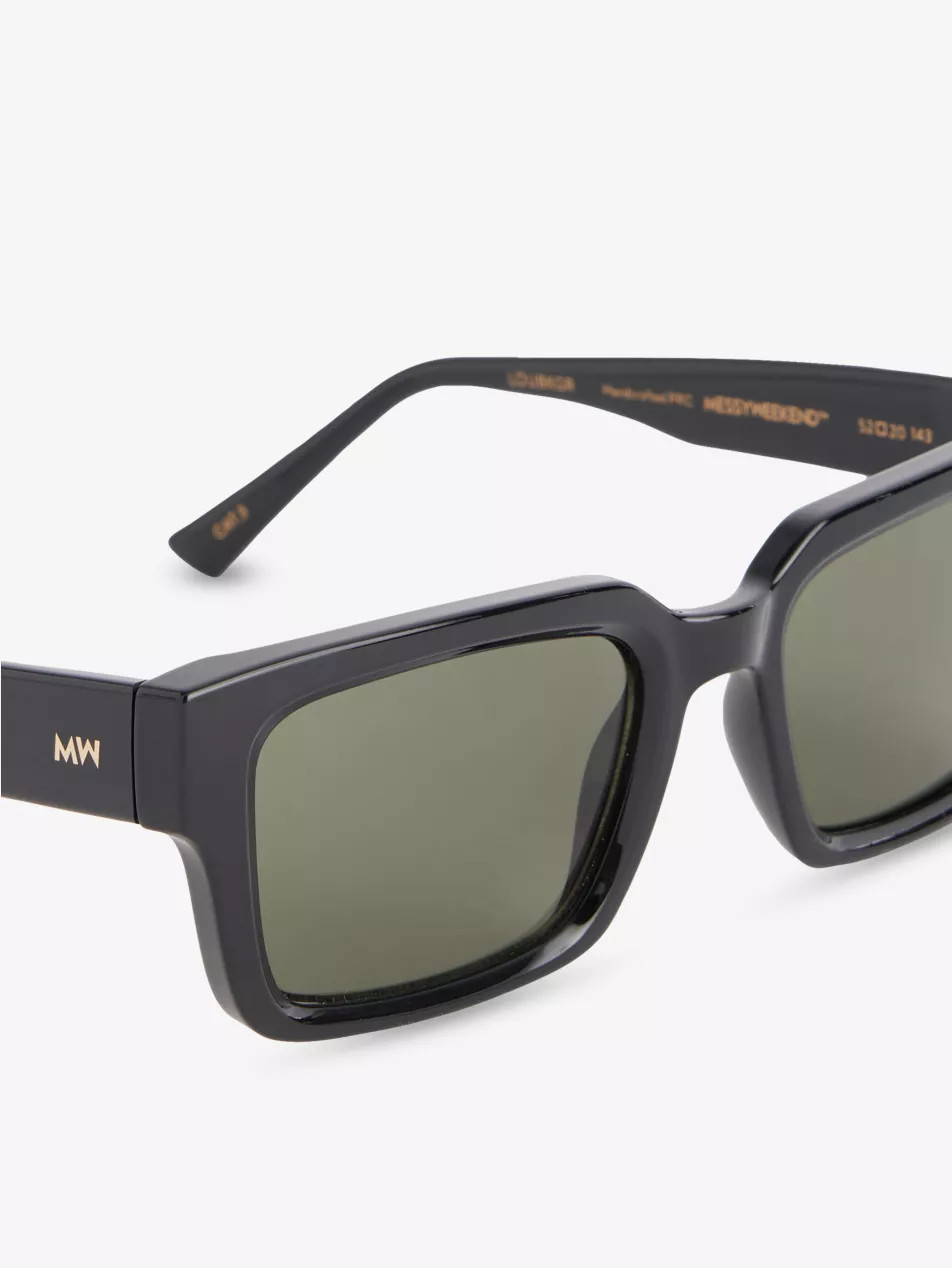 Louie Rectangle-Frame Sunglasses | Selfridges