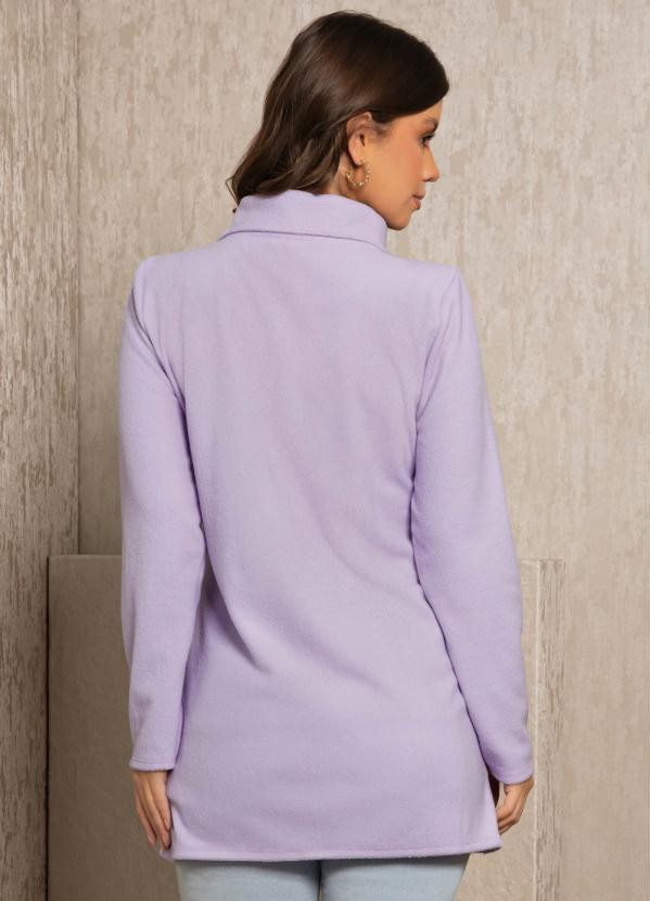 Quintess - Sobretudo Lilás com Botões Perolados | Posthaus (BR)