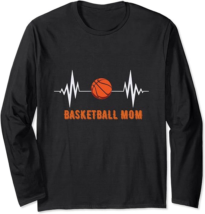 Basketball Mom Long Sleeve T-Shirt | Amazon (US)