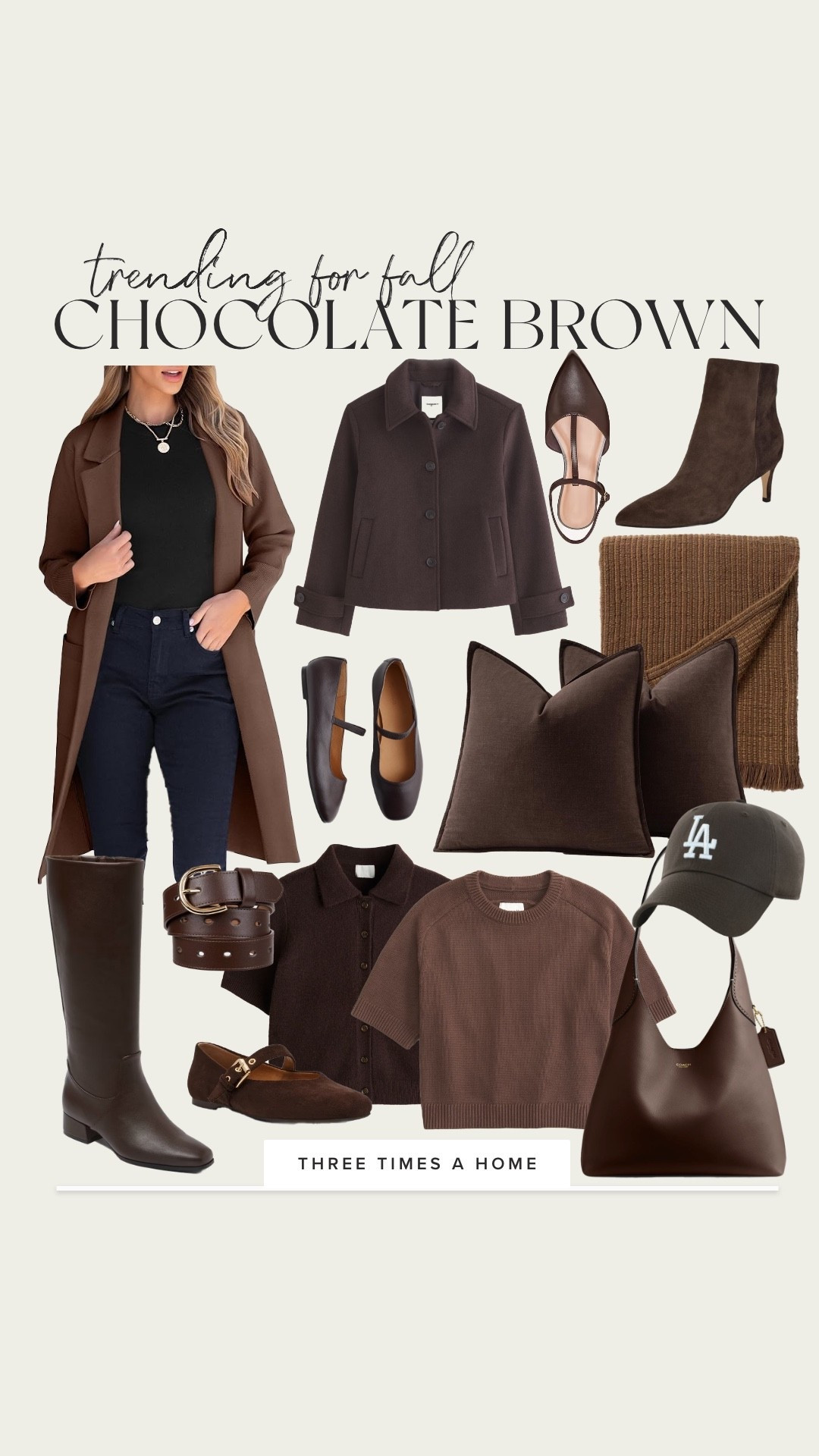 🤎 Trending for fall: chocolate brown is having a major moment—from cozy home accents to chic fashion finds, it’s the season’s must-have shade.

#LTKSeasonal #LTKStyleTip #LTKShoeCrush