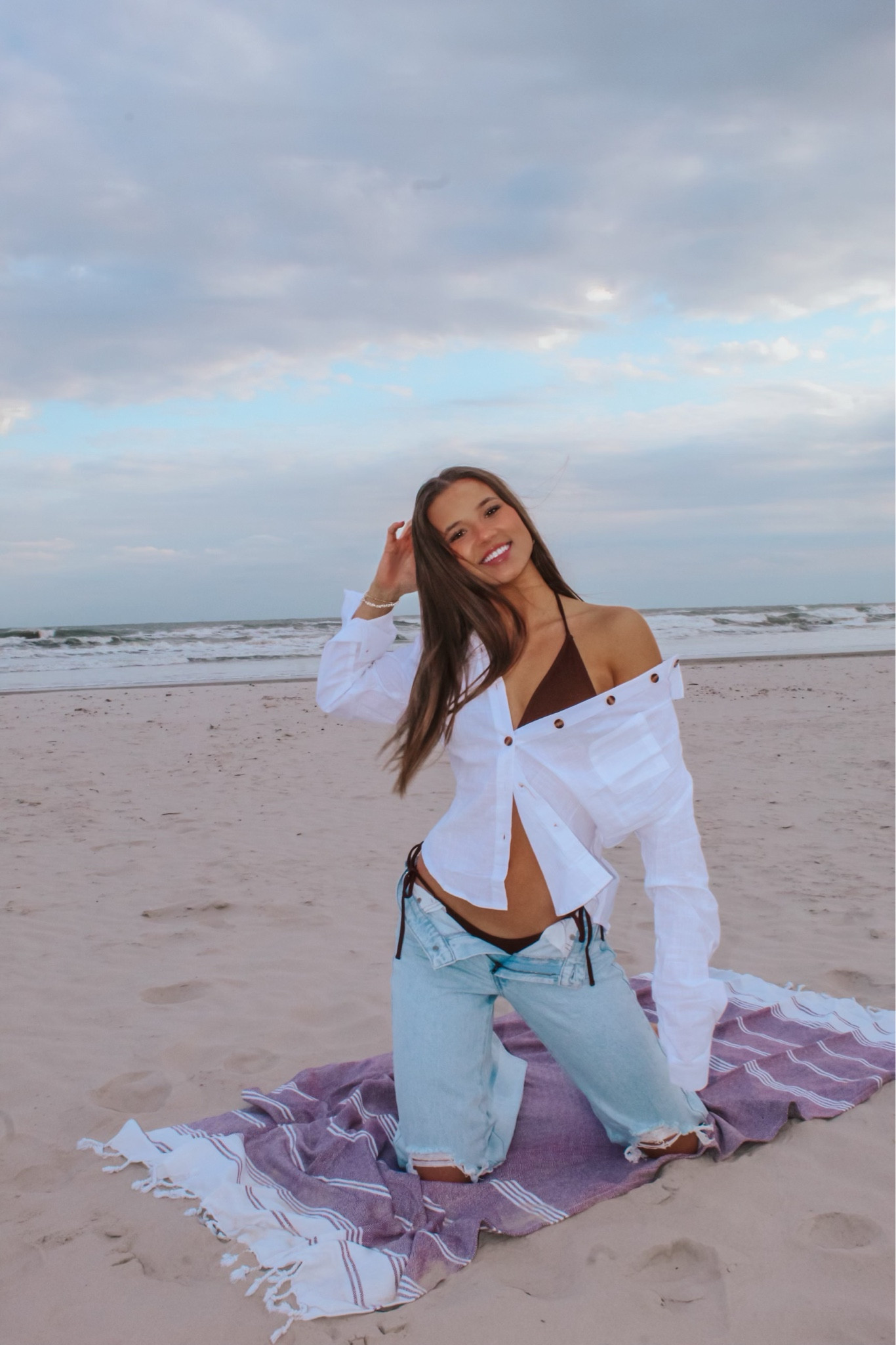 Winter beach outfit 

#LTKStyleTip #LTKSwim #LTKTravel