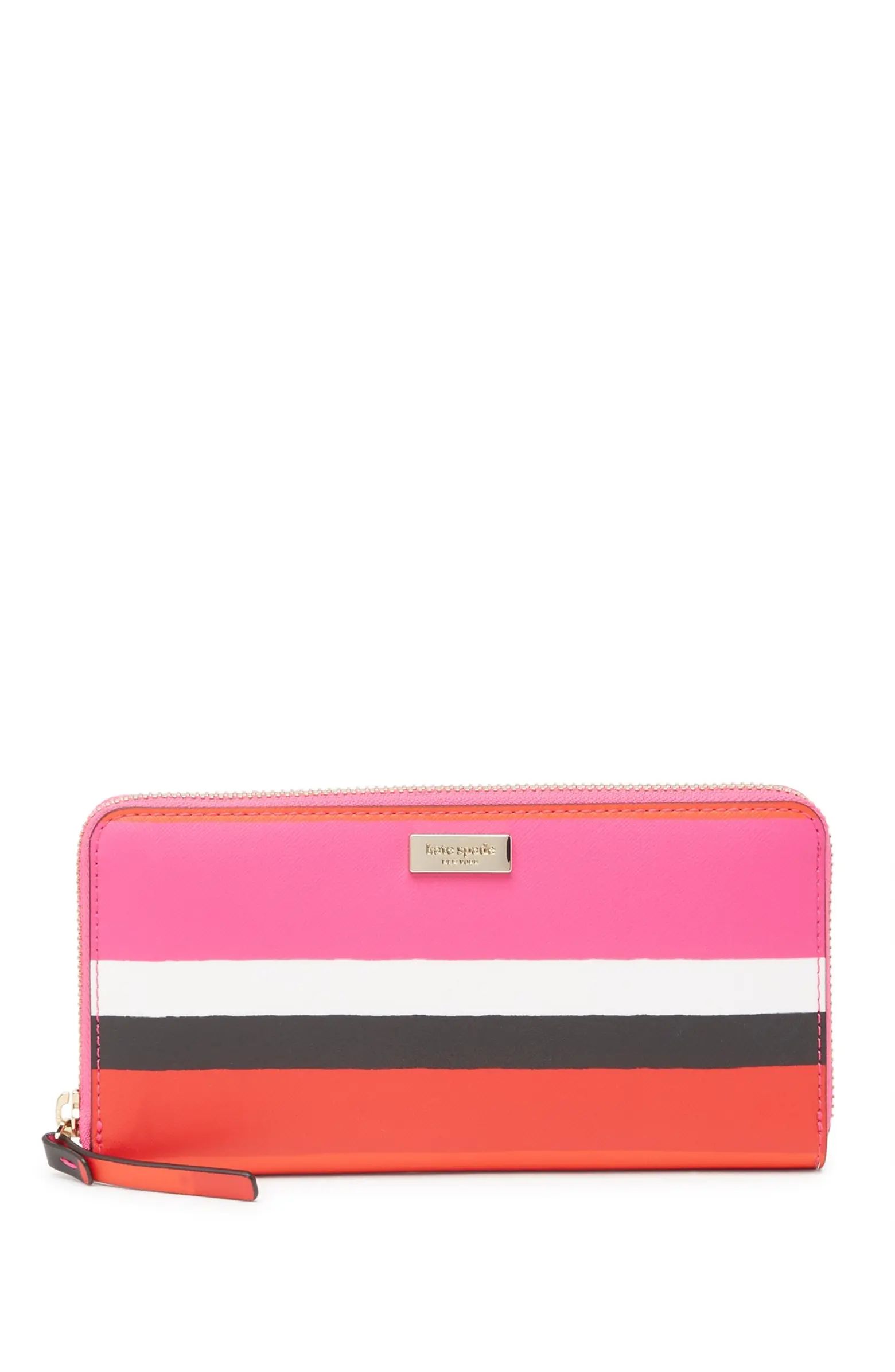 KATE SPADE NEW YORK neda stripe wallet | Nordstromrack | Nordstrom Rack