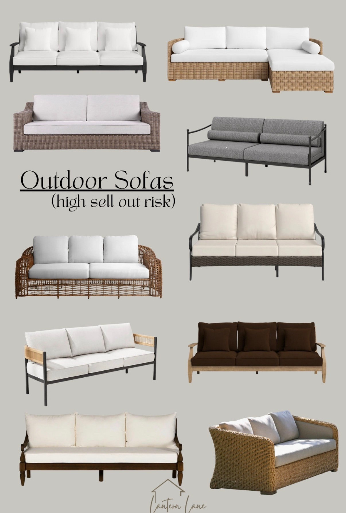 Outdoor sofas for your porch or patio, , Wayfair, rattan outdoor sofa, metal outdoor sofa, outdoor loveseat, Walmart patio, wicker outdoor sofa 

 #LTKSeasonal #LTKHome #LTKSaleAlert