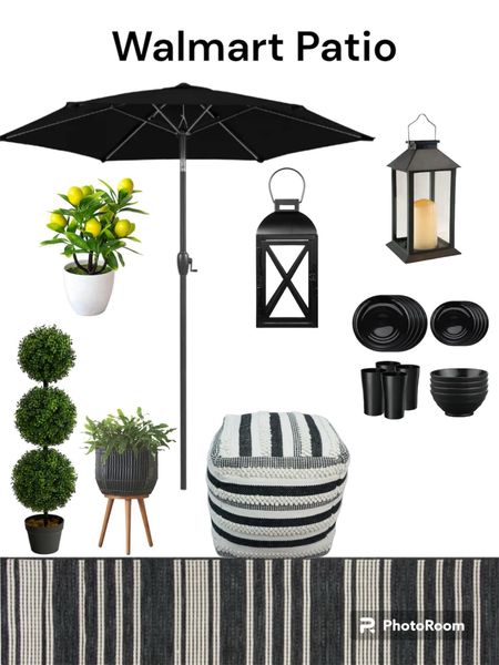 Walmart Patio decor. 

#patio
#deckdecor

#LTKhome