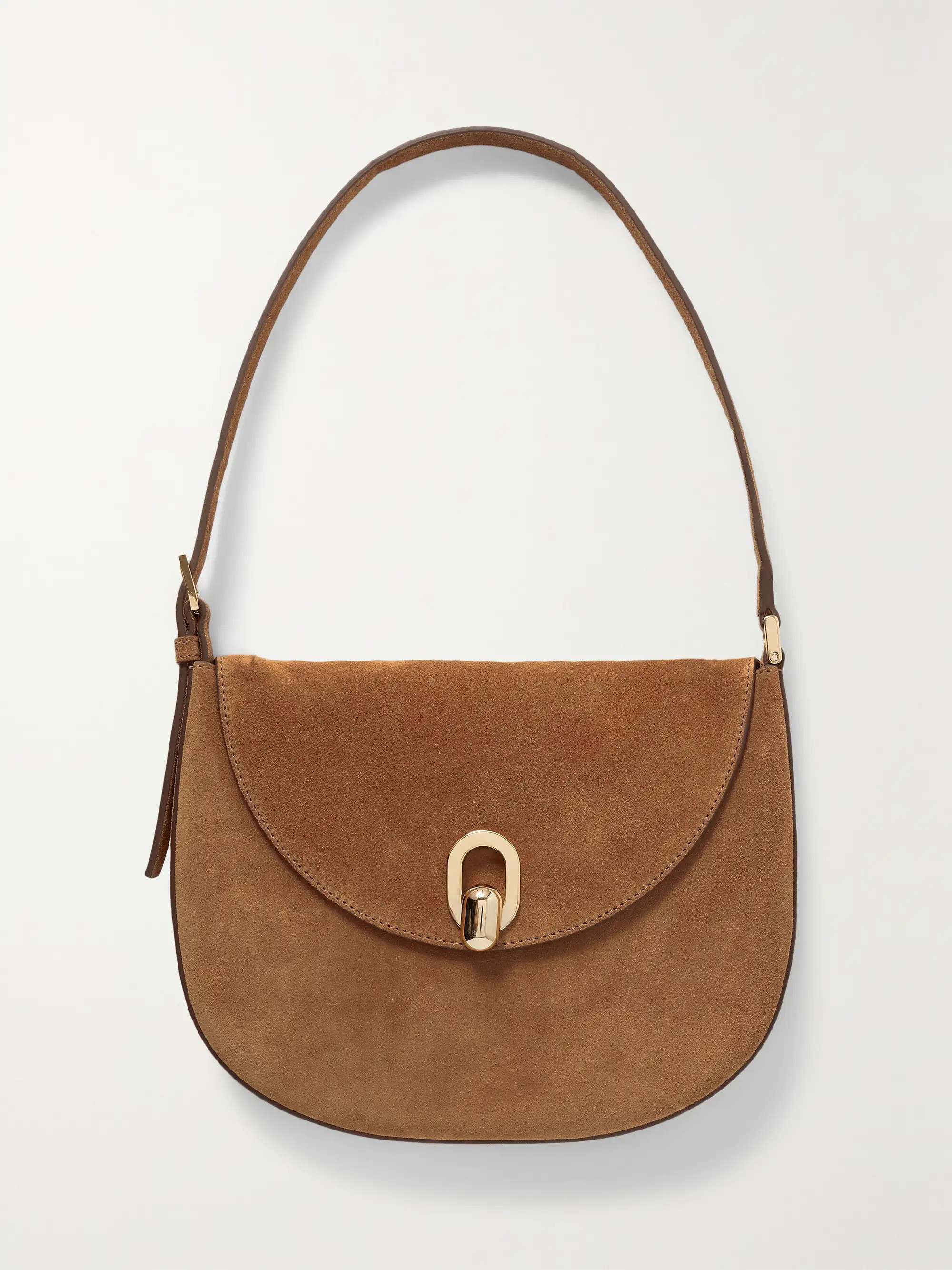 Tondo small suede shoulder bag | NET-A-PORTER (US)