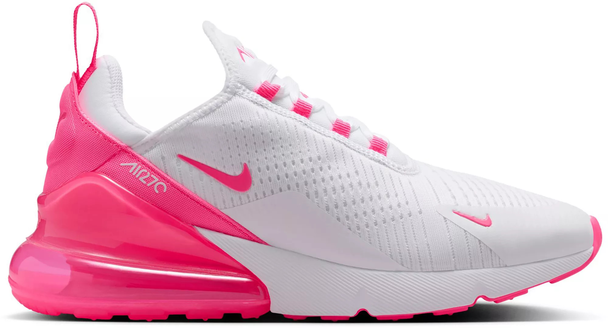 Nike Women's Air Max 270 Shoes, Size 7, White/Hyper Pink | DICK'S Sporting Goods