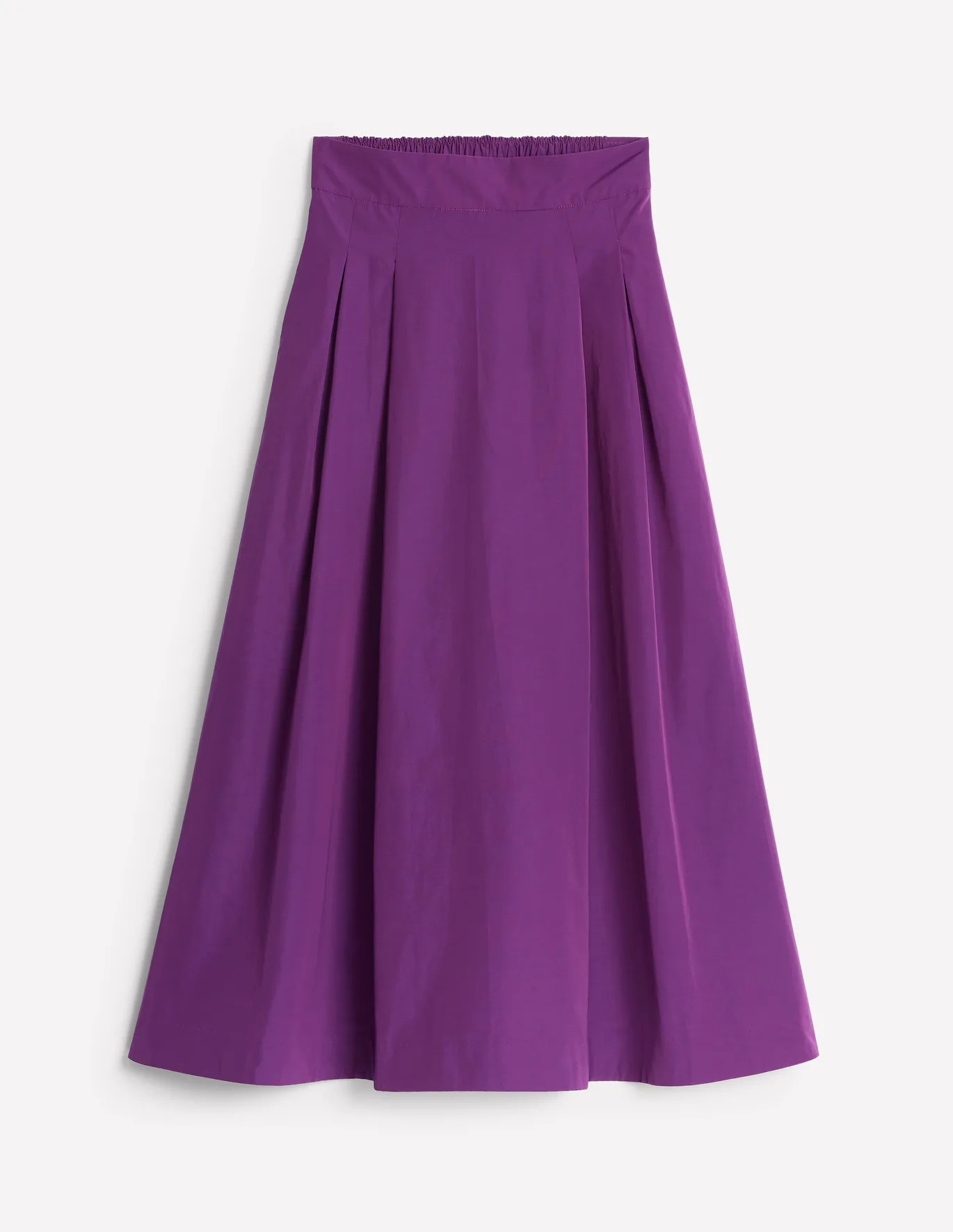 Isabella Taffeta Midi Skirt | Boden UK