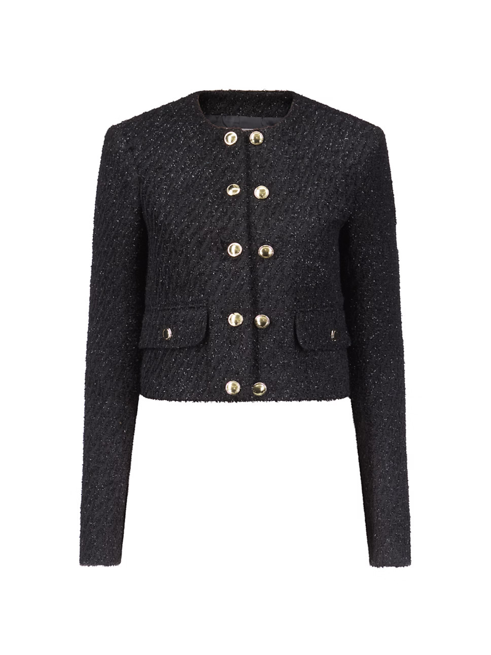 MICHAEL Michael Kors Double-Breasted Tweed Jacket | Saks Fifth Avenue