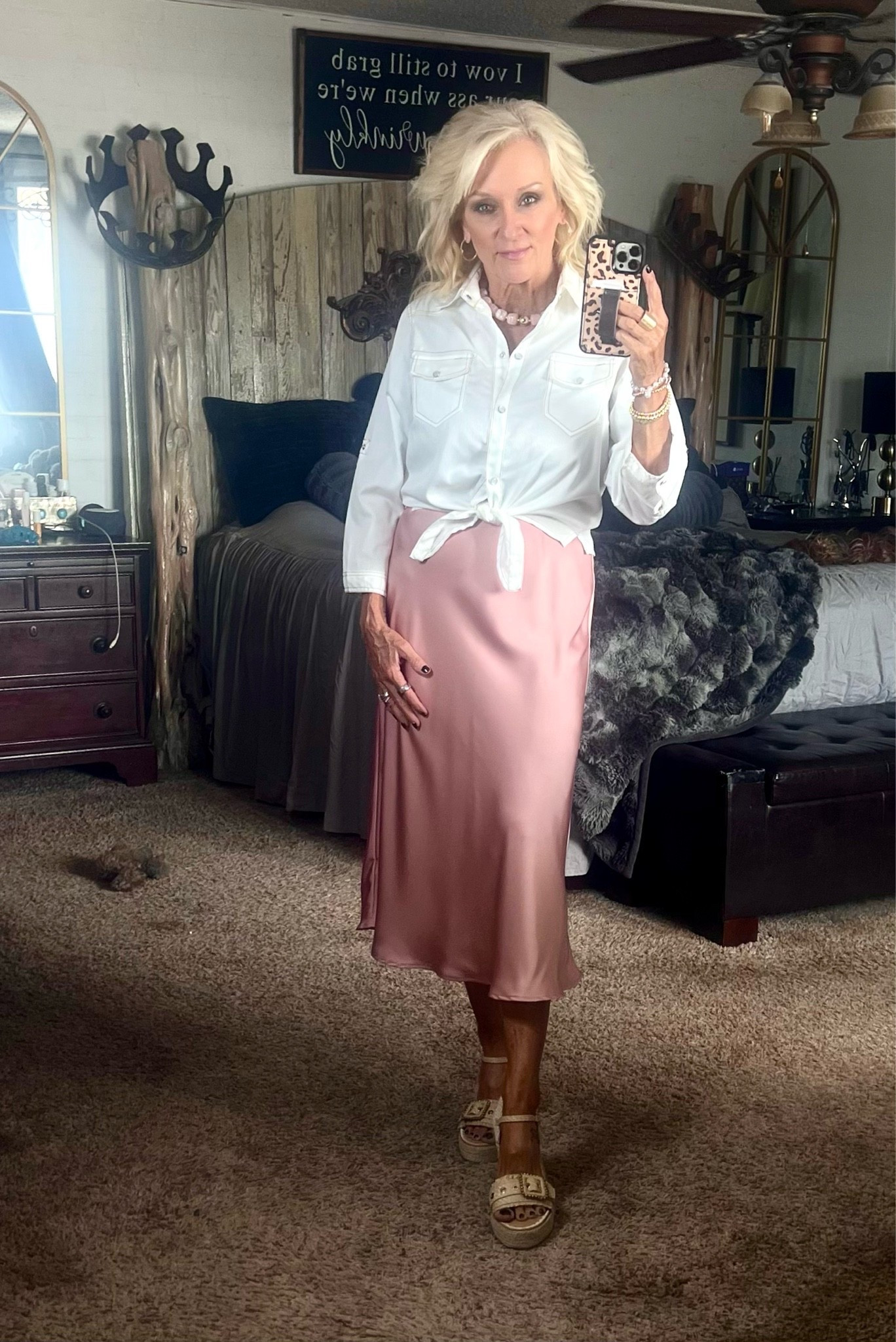 Satin is always so classy and elevates every outfit!

#LTKootd #LTKmomlife #LTKdayinmylife