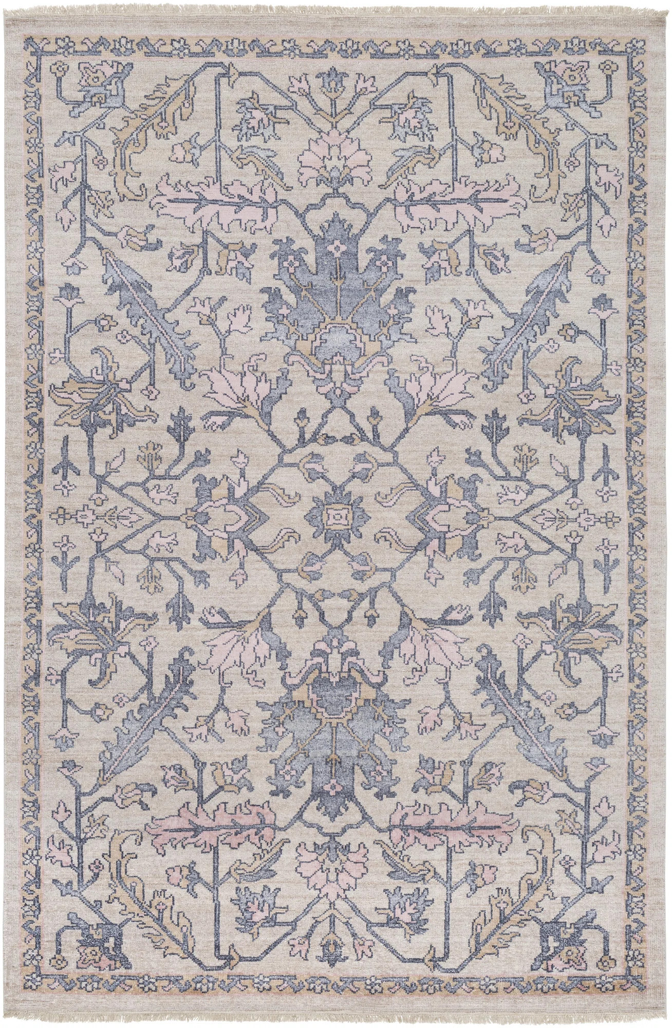Daison Viscose Oriental Indoor Rug | Wayfair North America
